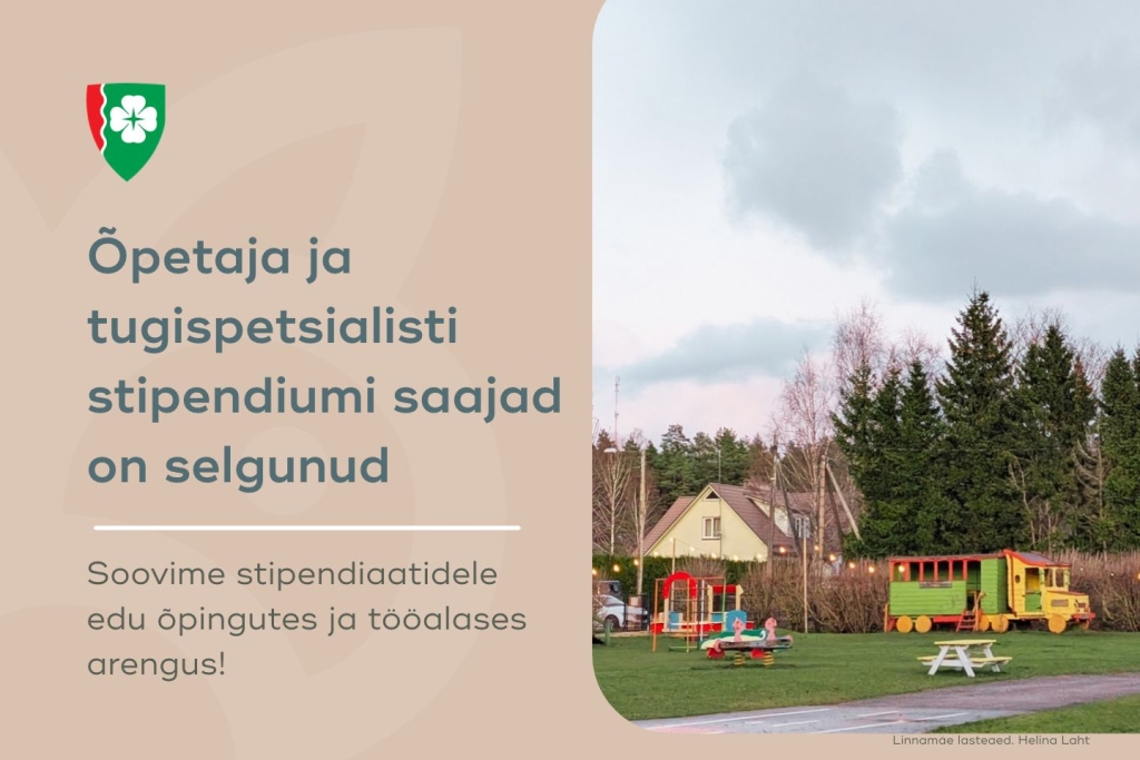 Õpetaja ja tugispetsialisti stipendium