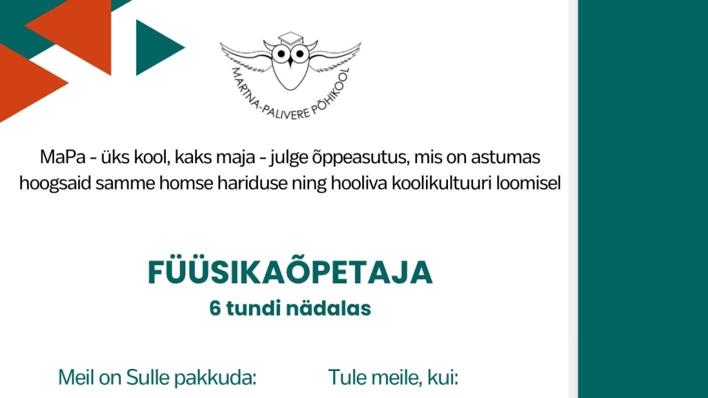 Füüsikaõpetaja MAPA
