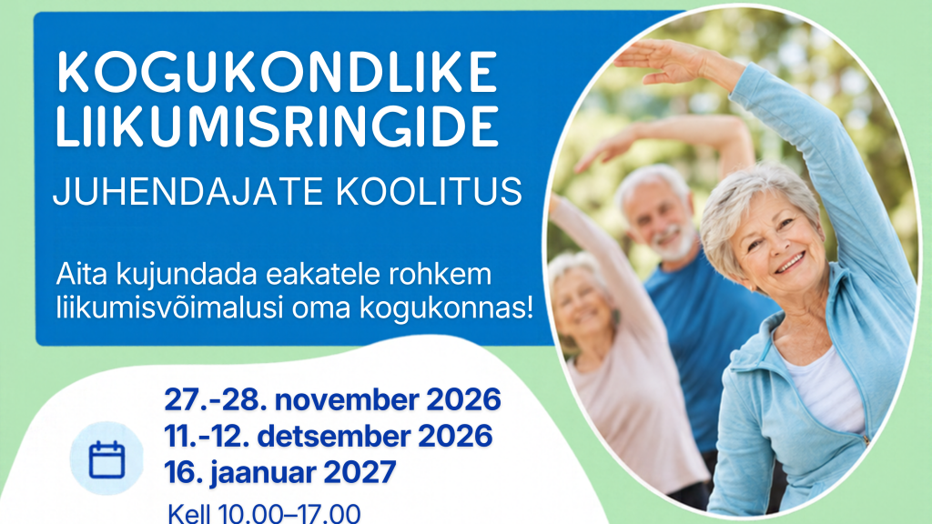 Liikumisringi koolituse plakat